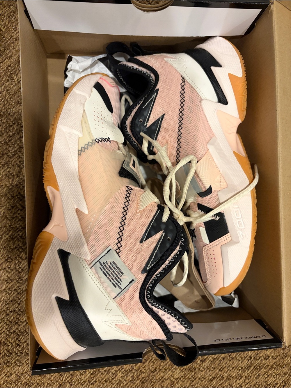 Nike Women's Pink, Black & Gum-Accent Sneakers